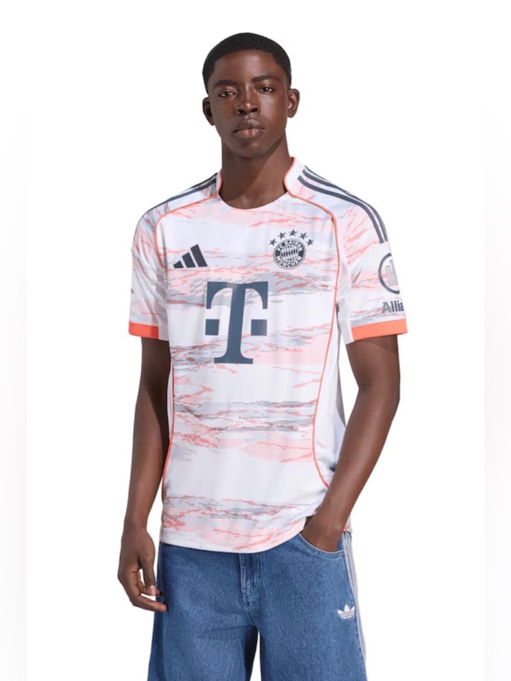 Adidas FC Bayern Munich 25/26 Away Jersey Authentic Player Version Size Large